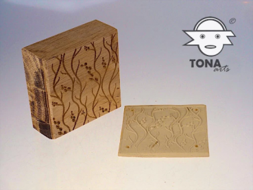 Endlosstempel aus Hartholz